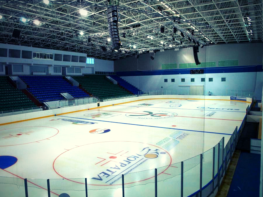 Ice Hockey Complex With Swimming Pool